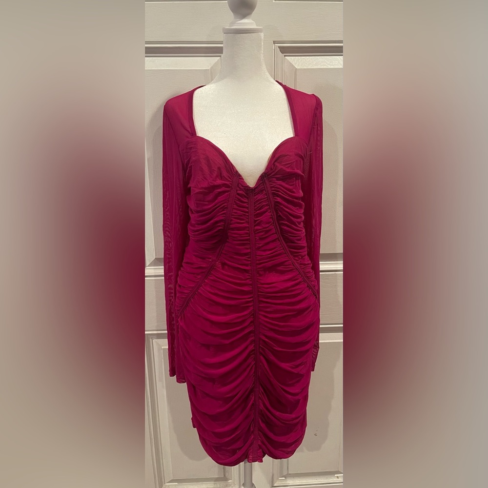 Fashion nova Ruched Mini Dress